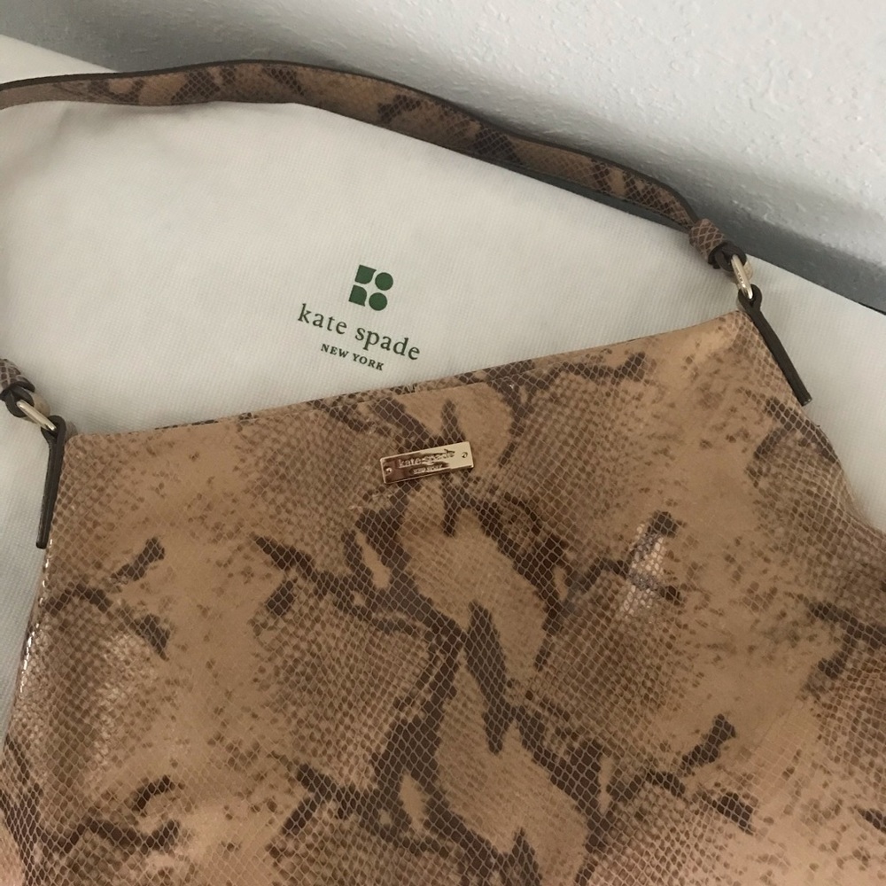 Kate Spade snakeskin purse